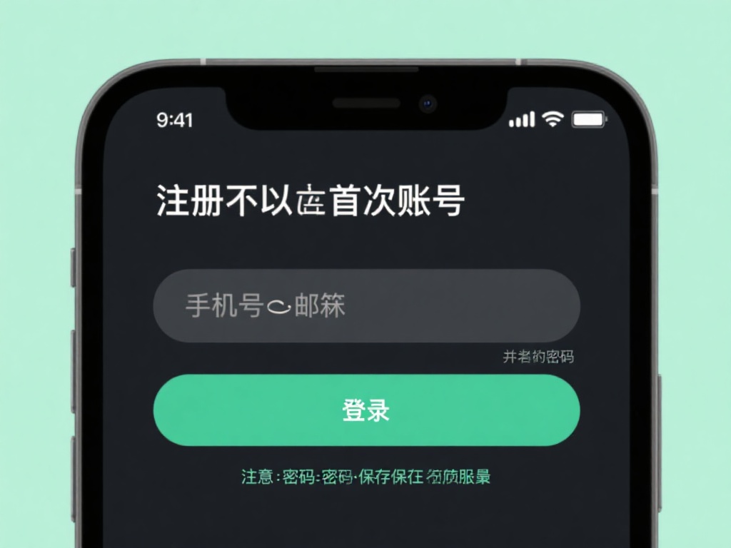 注册或登录账号
安装完成后，打开应用。如果您是首