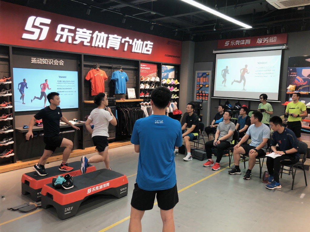 除了优质的产品，乐竞体育个体店的服务也是其一大亮点